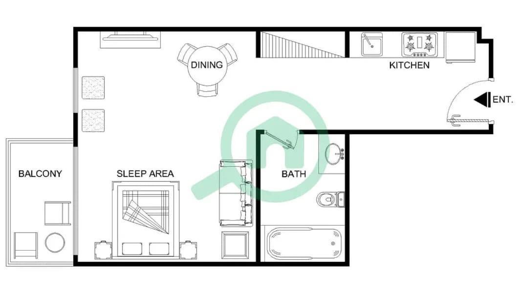 An Oasis That Is Away From Apartment